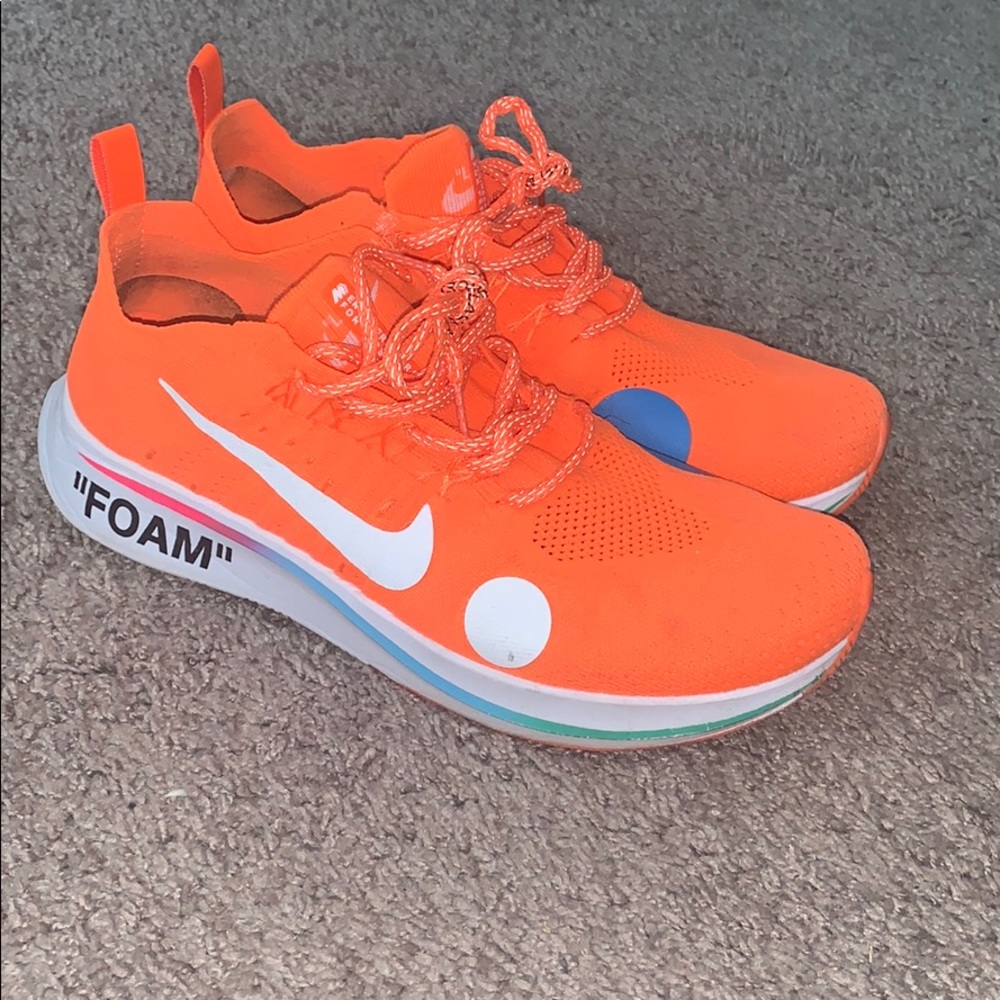 Off White Nike Mercurial (orange)